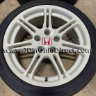 JDM EP3 Type R White Wheels 5 Lug 5x114.3  